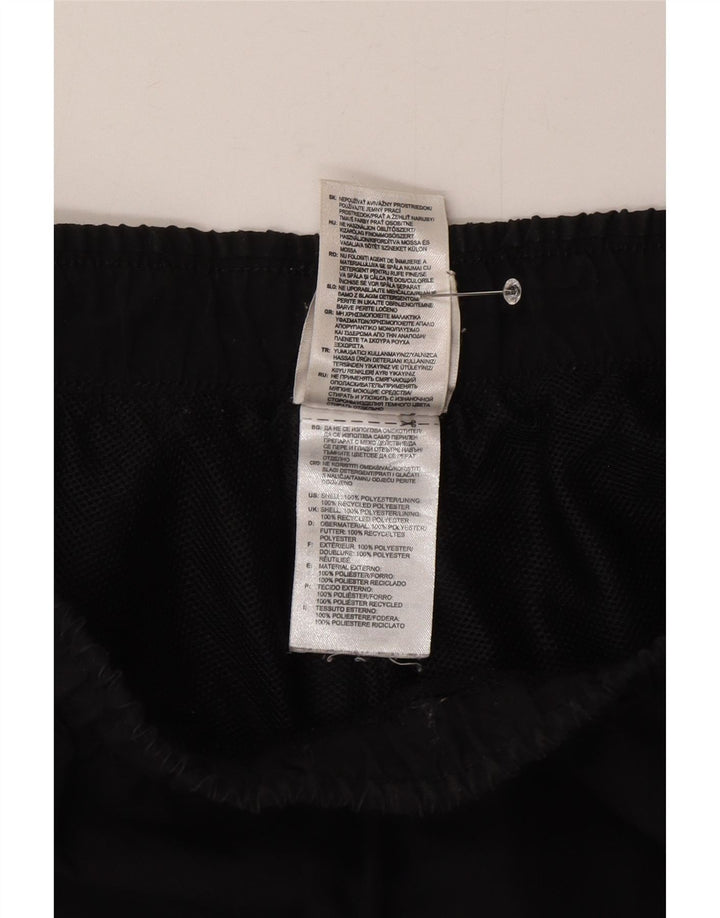 Pantaloncini sportivi da uomo Adidas medi neri in poliestere