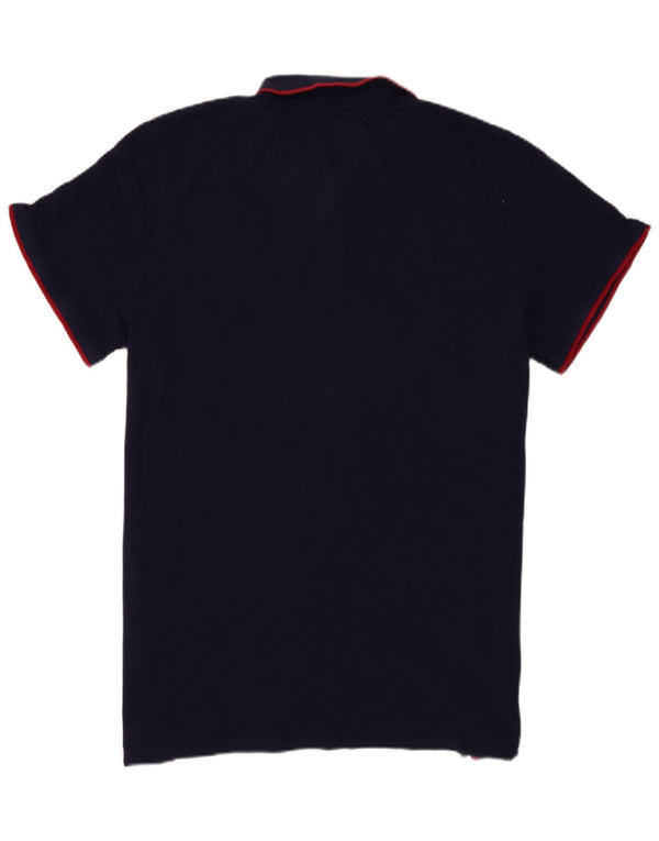 Polo da uomo Mountain Warehouse 2XL in cotone blu navy