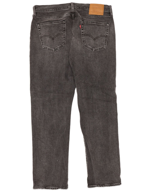 Levi's Uomo 514 Jeans dritti W34 L30 Cotone grigio
