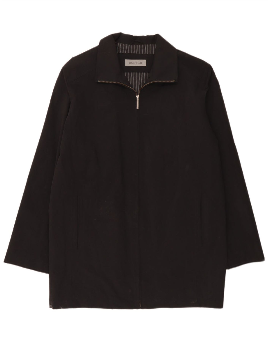 Soprabito da uomo Karl Lagerfeld IT 48 medio nero poliestere