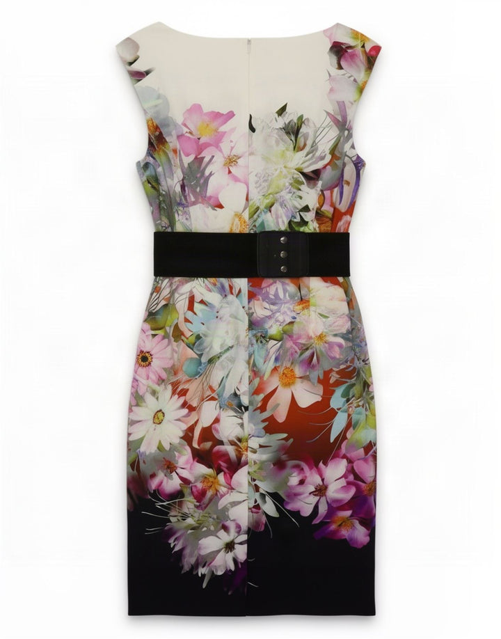Abito tubino da donna Phase Eight UK 14 Medio floreale multicolore