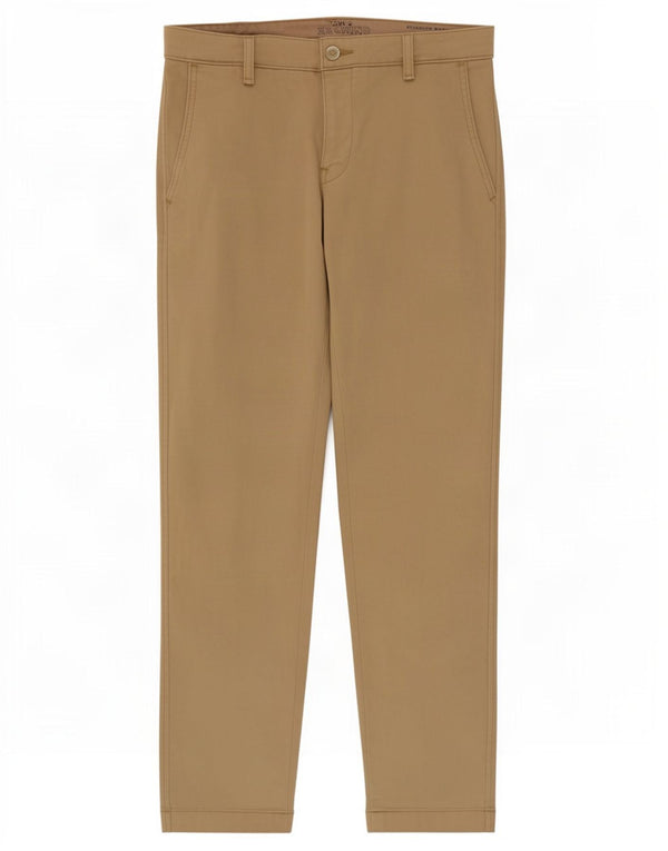 Pantaloni chino affusolati standard da uomo Levi's W30 L30 in cotone beige