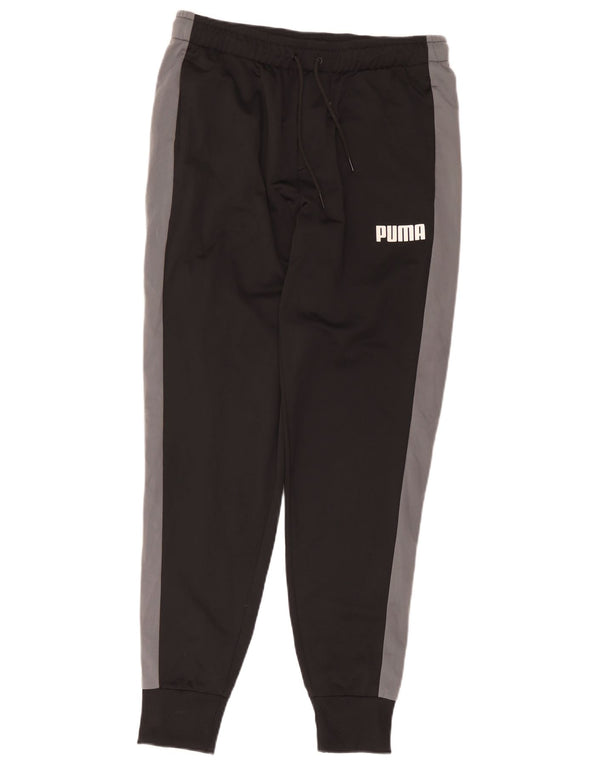 Pantaloni da tuta da donna Puma Joggers UK 14 Medium Black Colourblock