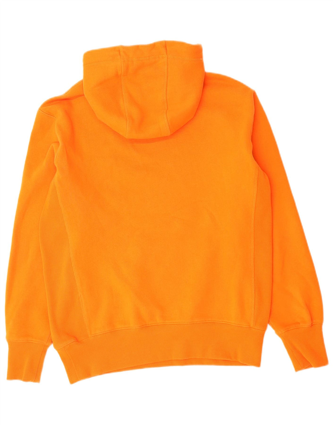 Maglione con cappuccio da uomo SUPERDRY in cotone arancione medio
