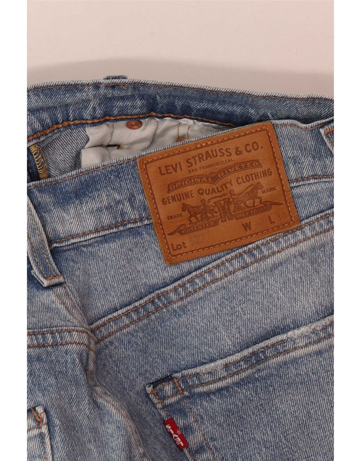 Jeans Levi's Uomo 527 Bootcut W30 L34 Blu