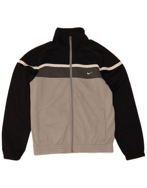 Giacca da tuta da uomo Nike UK 36/38 Small Grigio Colourblock Poliestere