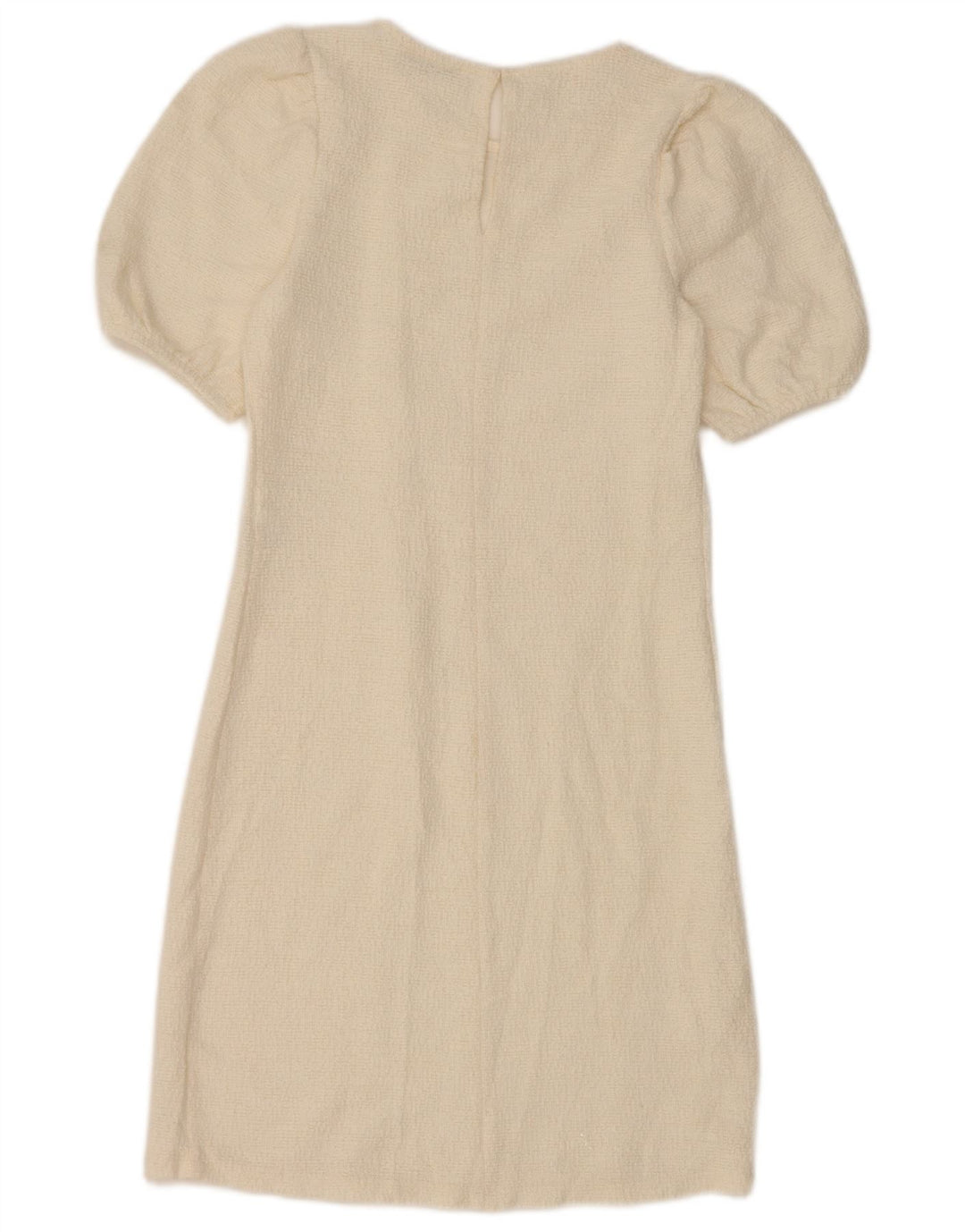 Abito tubino Zara da donna UK 8 piccolo in cotone bianco