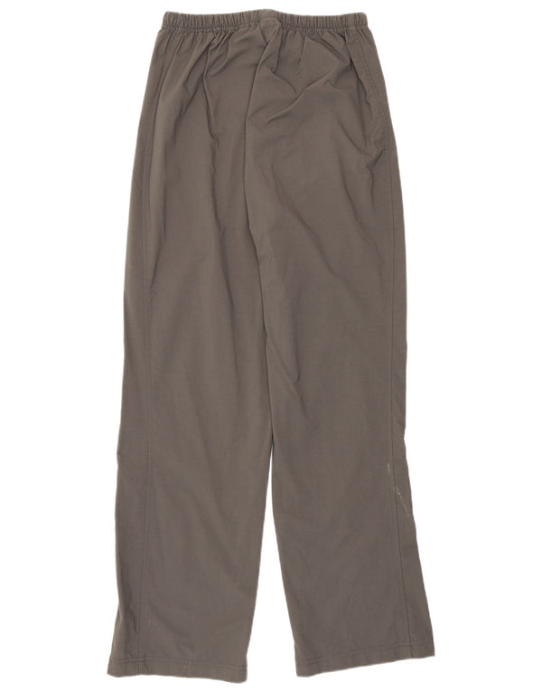 Pantaloni dritti Nike da donna UK 8/10 Small W26 L29 poliestere grigio