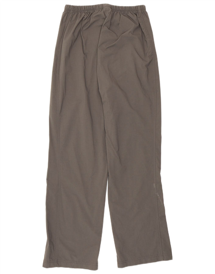 Pantaloni dritti Nike da donna UK 8/10 Small W26 L29 poliestere grigio