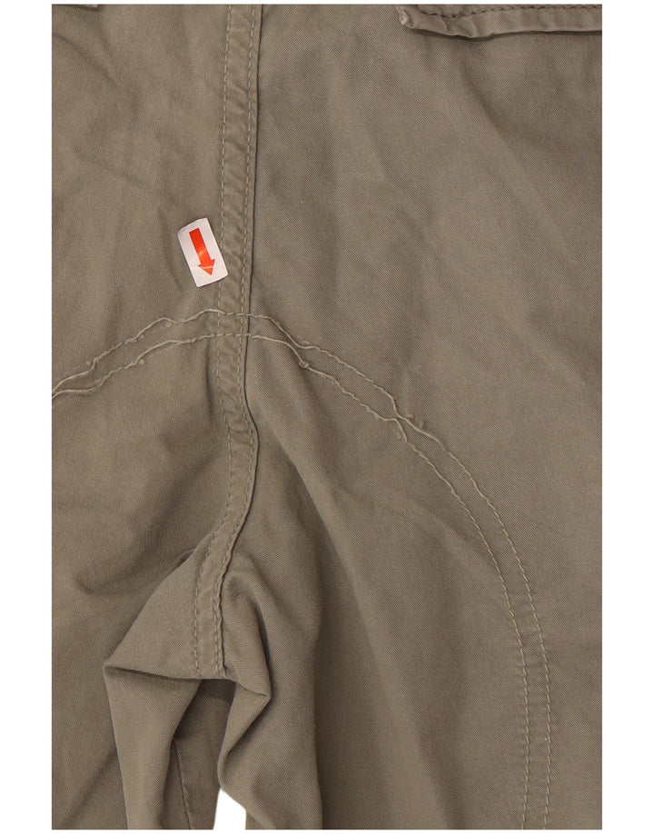 Pantaloncini cargo da uomo Jack & Jones piccoli W29 cotone kaki