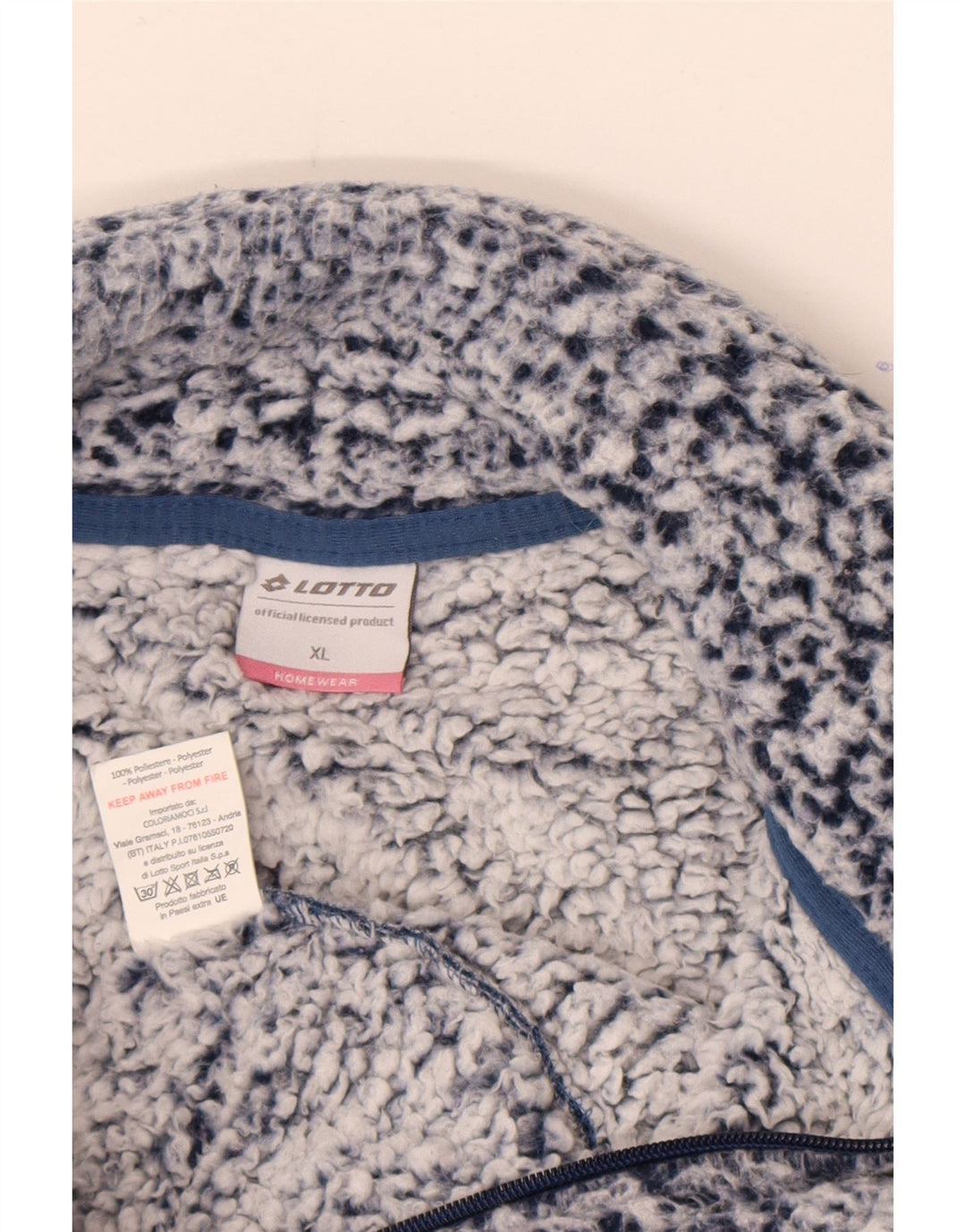 Giacca in pile da donna Lotto UK 18 XL Poliestere blu