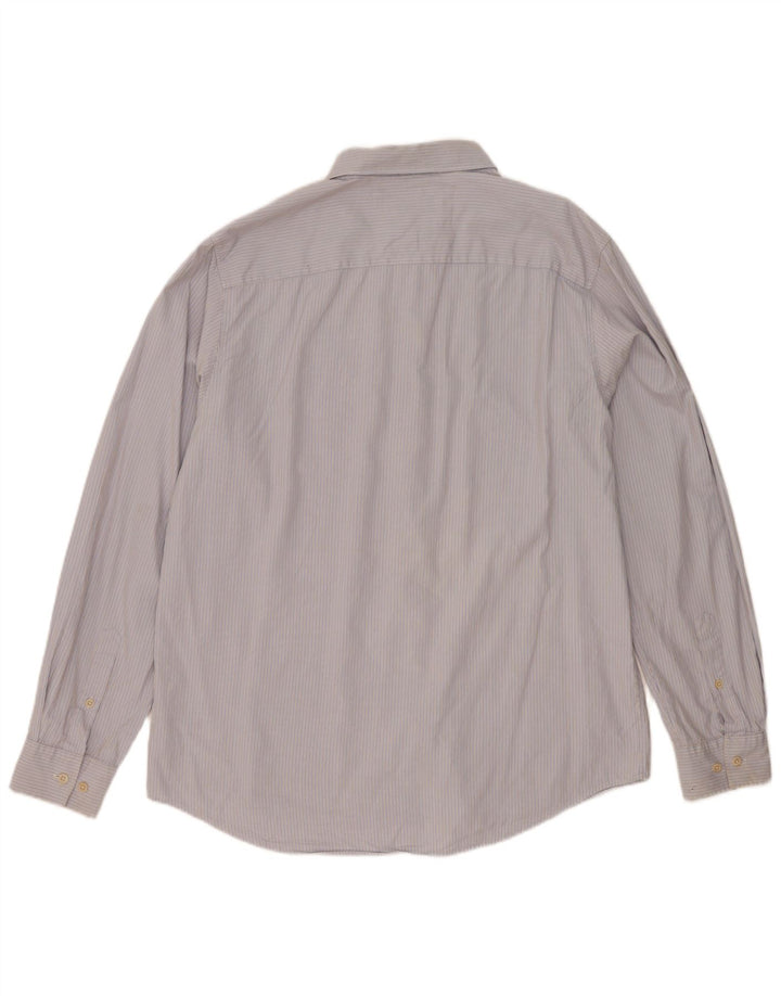 Camicia da uomo Timberland XL blu cotone classica