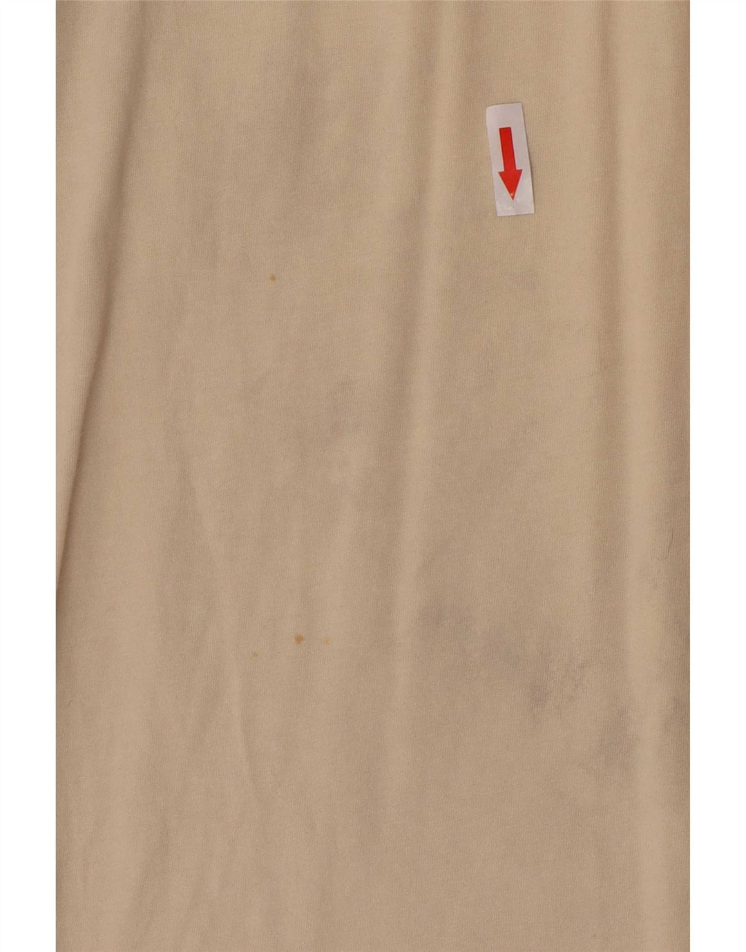 T-shirt da uomo Kappa Top Small in cotone color block beige
