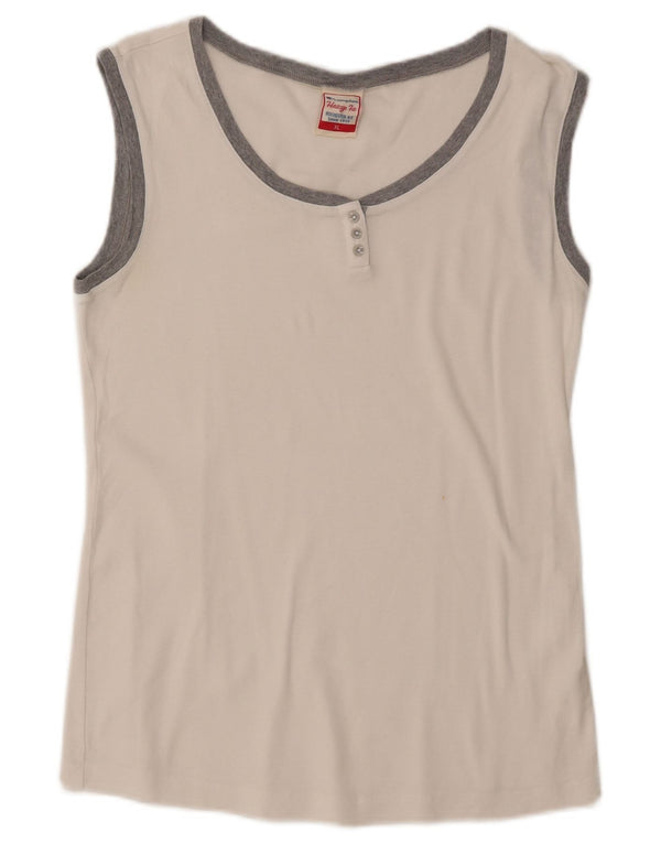 Canotta Champion da donna Heritage Fit UK 18 XL bianca