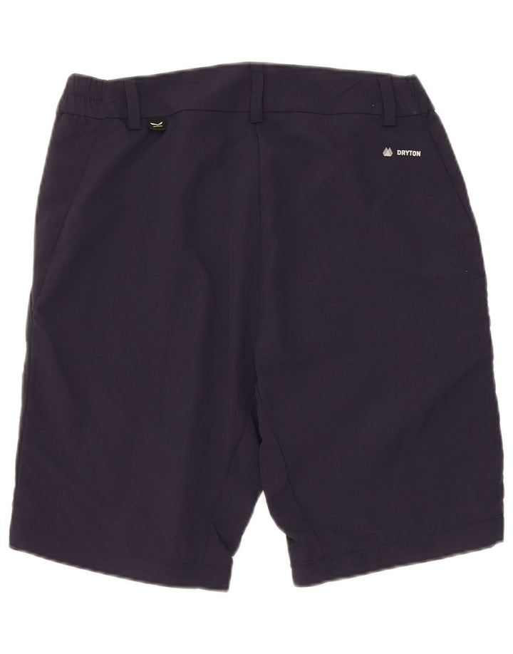 Pantaloncini cargo da donna SALEWA IT 42 Medium W30 Blu Navy Poliammide