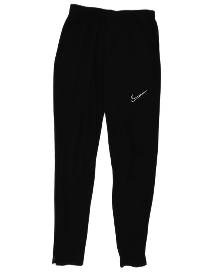 Pantaloni da tuta Nike Dri Fit da uomo piccoli in poliestere nero