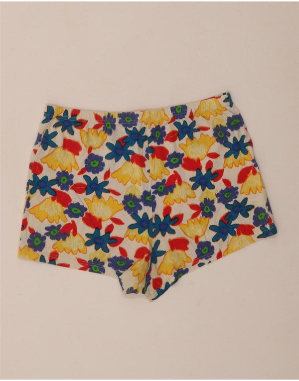 Colmar Womens Hot Pants Large W34 Multicoloured Floral Cotton