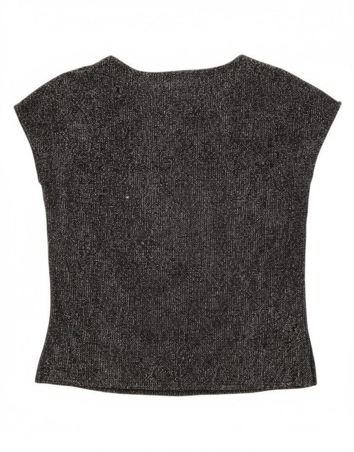 PRIMAVERA FIRENZE Womens Blouse Top US 4 Small Grey