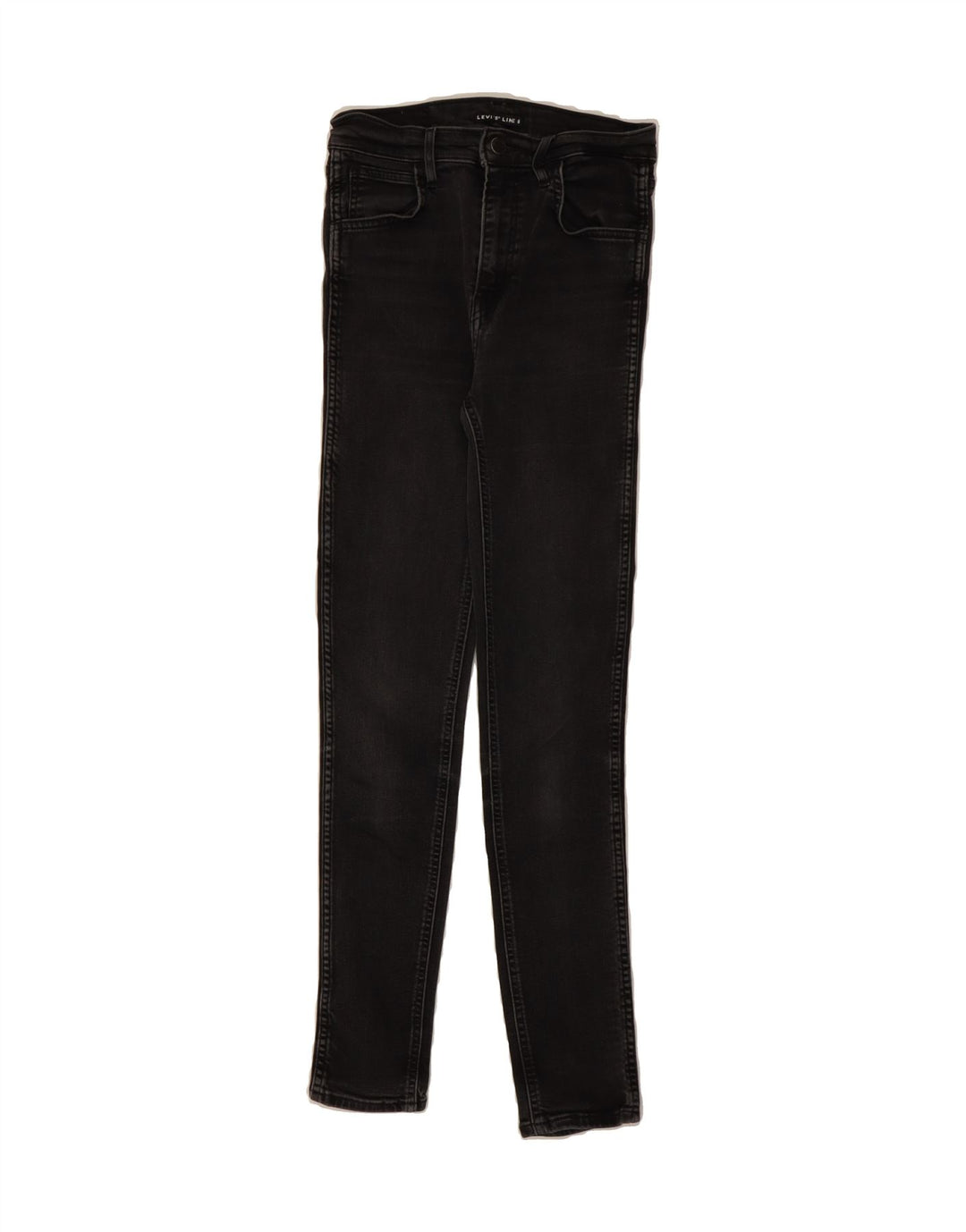 LEVI'S Womens Skinny Jeans W26 L28 Black Cotton Vintage Levi's and Second-Hand Levi's from Messina Hembry 