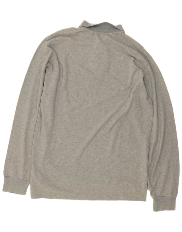 Polo Ralph Lauren Camicia da uomo a maniche lunghe con vestibilità regolare, grande grigia classica