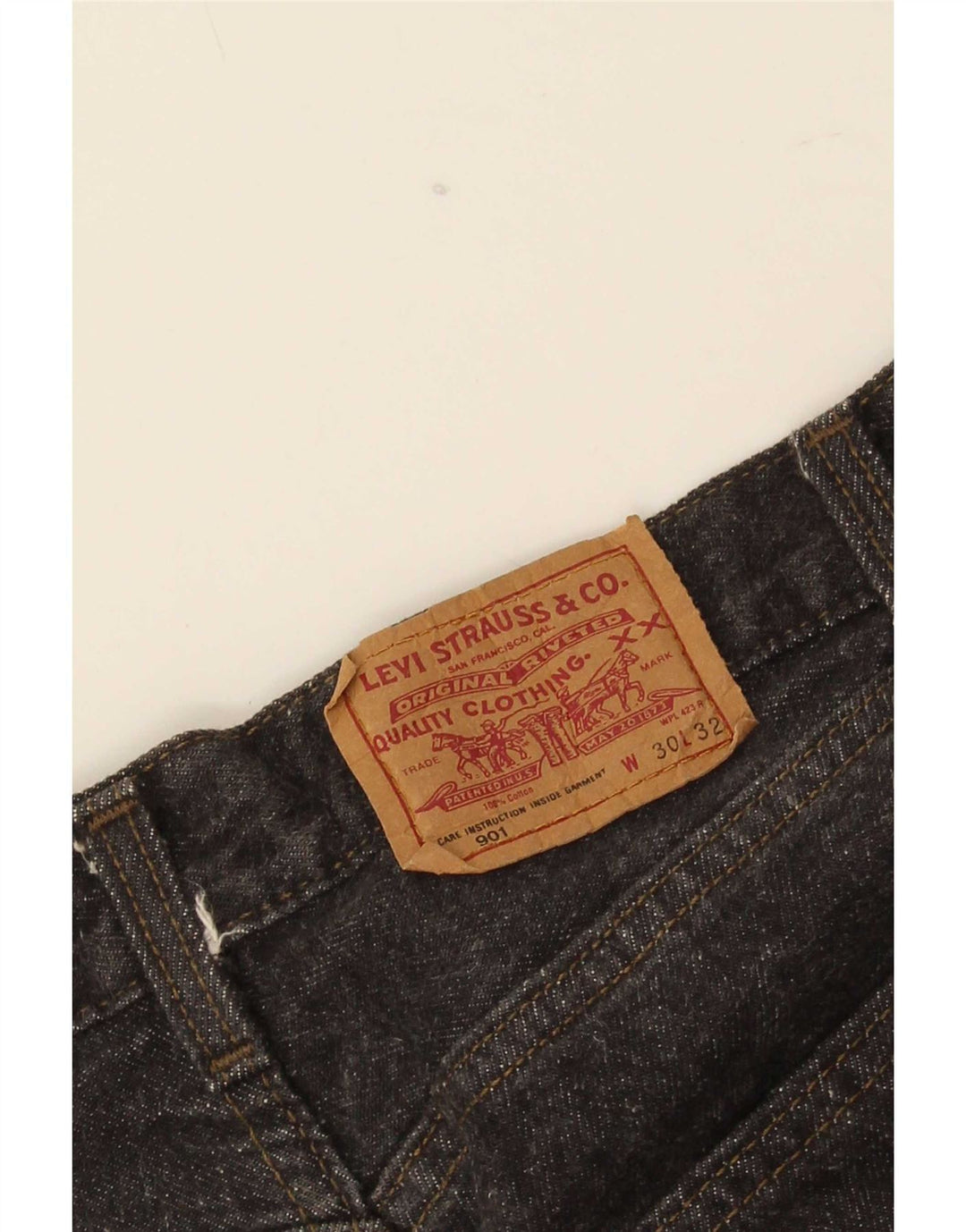 Jeans Levi's Uomo 901 affusolati W30 L32 Neri