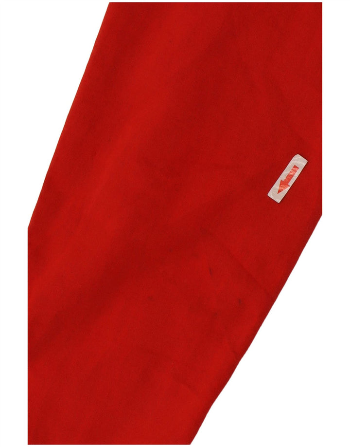 Pantaloni casual da donna Marks & Spencer UK 14 medi W30 L31 rossi