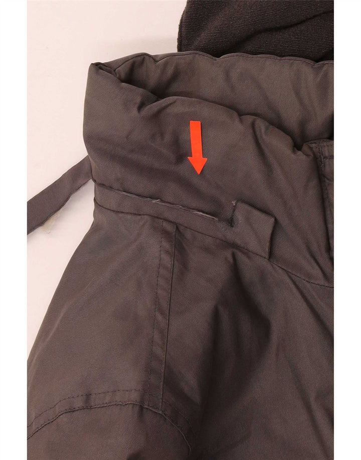 Giubbotto bomber con cappuccio grafico oversize da donna North Sails UK 6 XS Grigio