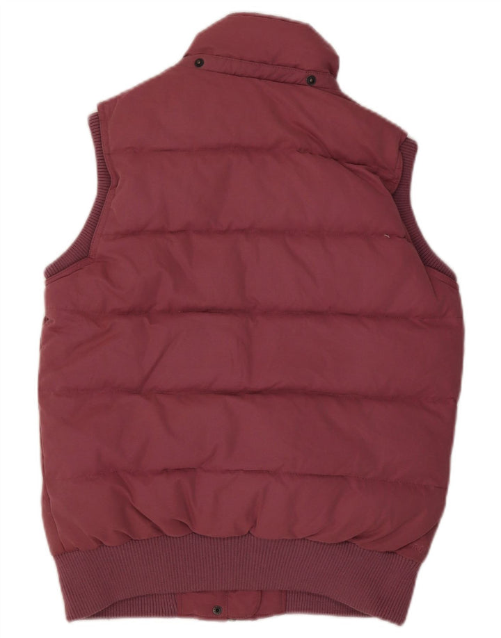Gilet imbottito oversize in sherpa da donna Fat Face UK 10 piccolo poliestere rosa
