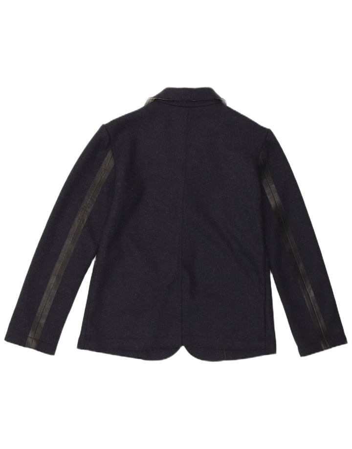 Giacca blazer a 3 bottoni Replay per ragazzi 11-12 anni Classica in poliestere blu navy