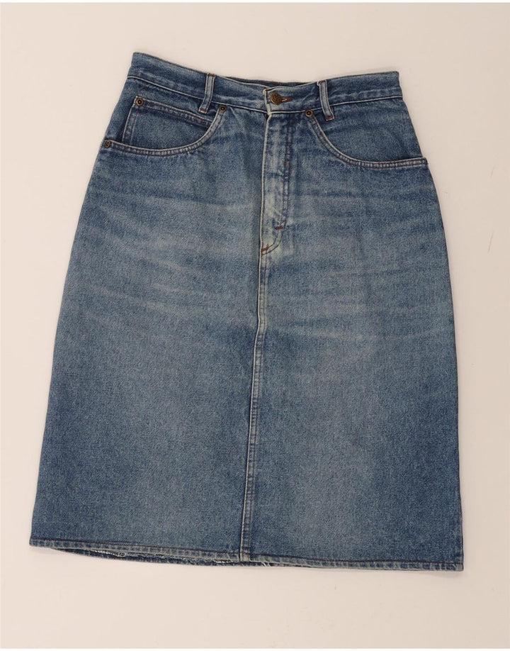 POP 84 Womens Denim Skirt W28 Medium Blue Vintage POP 84 and Second-Hand POP 84 from Messina Hembry 