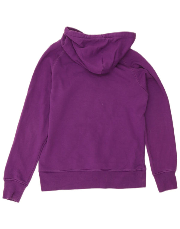 Maglione con cappuccio grafico da donna Canterbury UK 12 Cotone viola medio