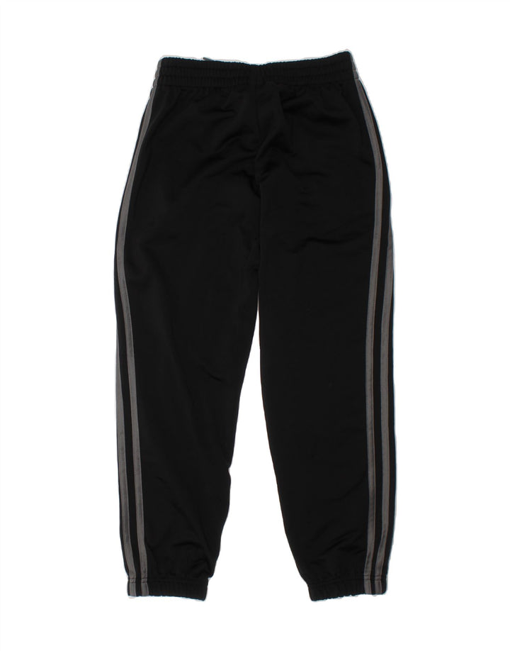 ADIDAS Boys Tracksuit Trousers Joggers 7-8 Years  Black Polyester Vintage Adidas and Second-Hand Adidas from Messina Hembry 