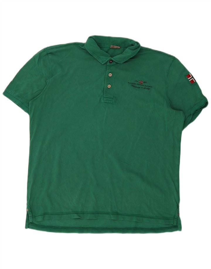 Polo da uomo Napapijri 2XL Verde