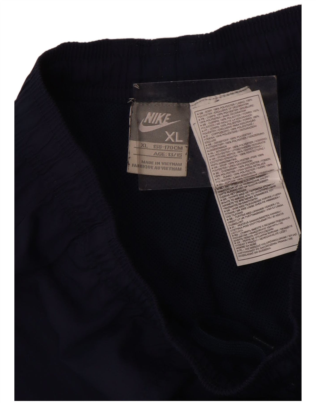 Pantaloncini sportivi Nike Bermuda da bambino 13-14 anni XL blu navy poliestere