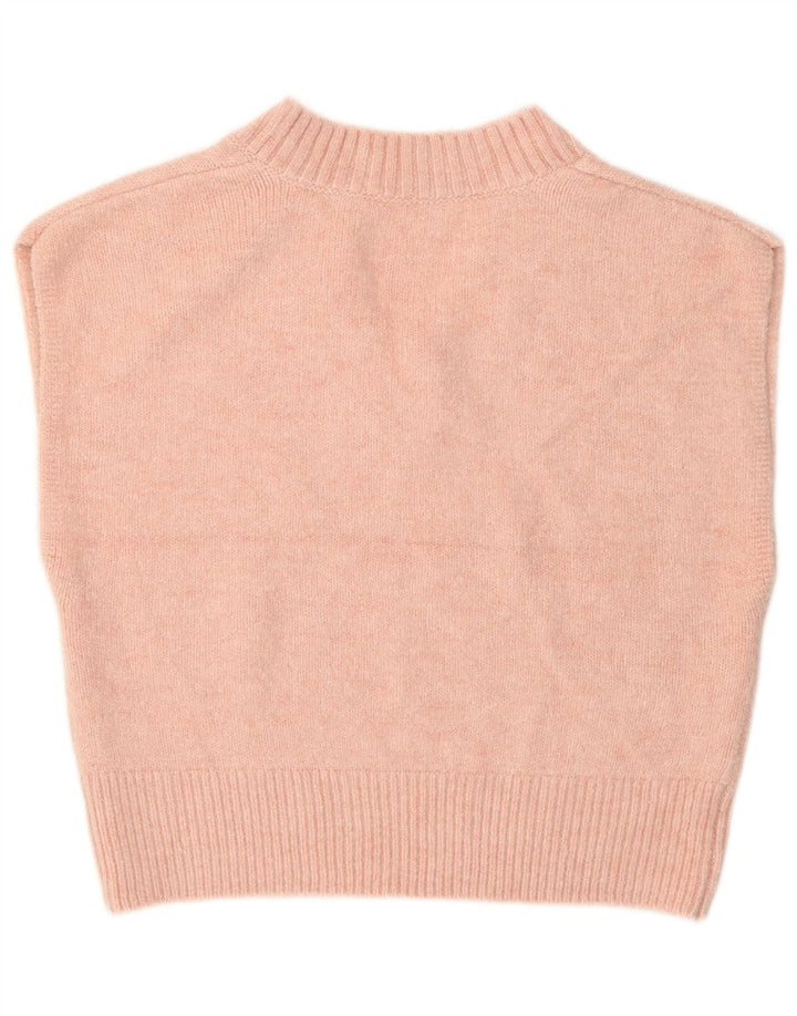 Canotta corta da donna French Connection UK 14 rosa medio