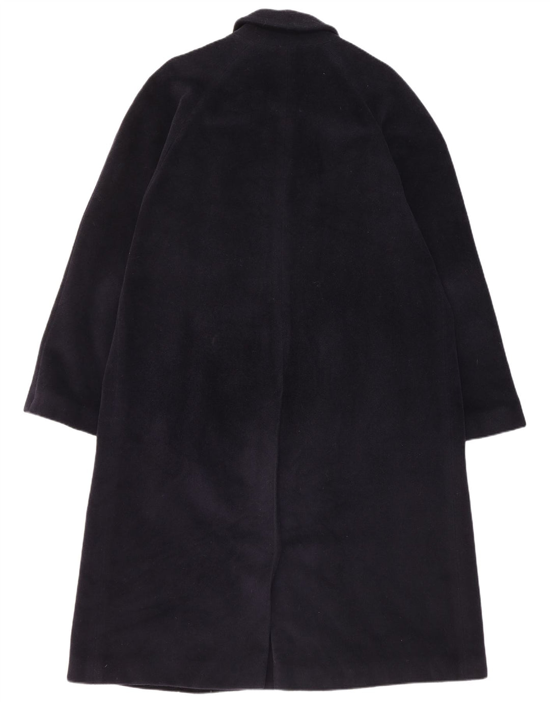 Cerruti 1881 Cappotto Uomo UK 38 Medium Blu Navy Lana Vergine