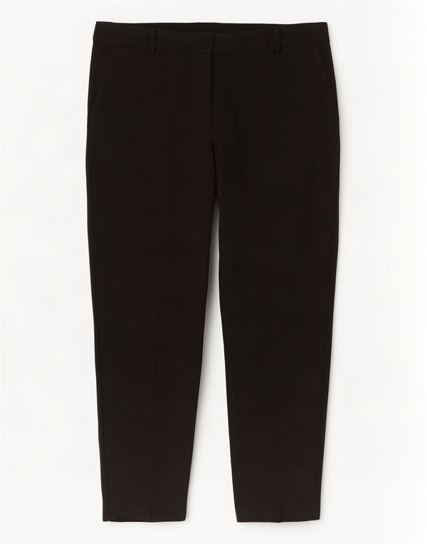 Pantaloni chino dritti da donna Marks & Spencer UK 16 Large W36 L30 neri