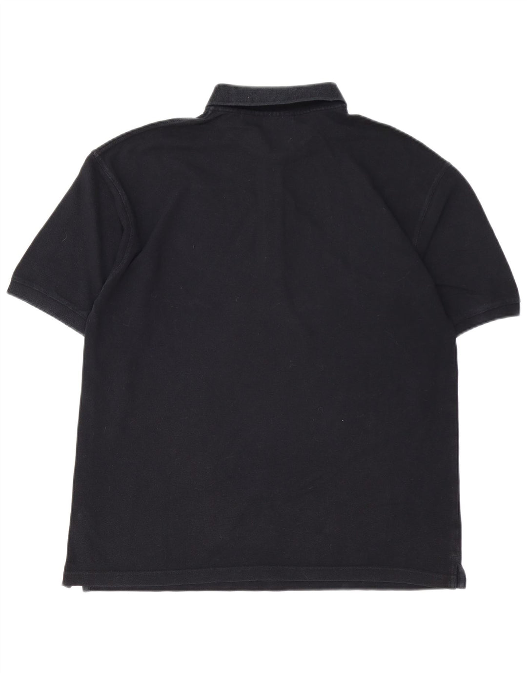 Polo da uomo Fila Large in cotone nero