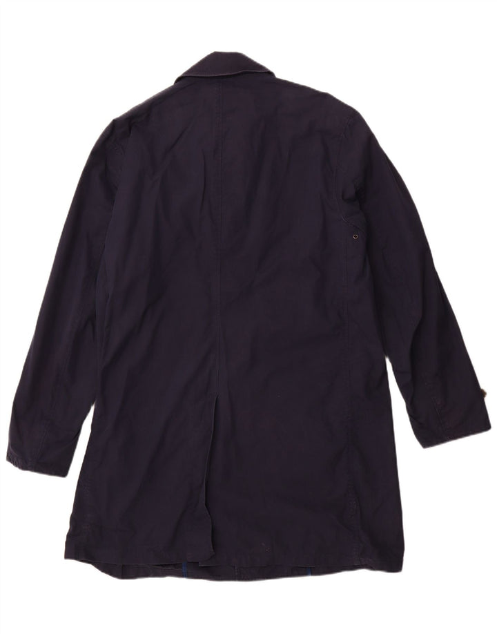 Cappotto da donna Polo Ralph Lauren UK 16 grande cotone blu navy