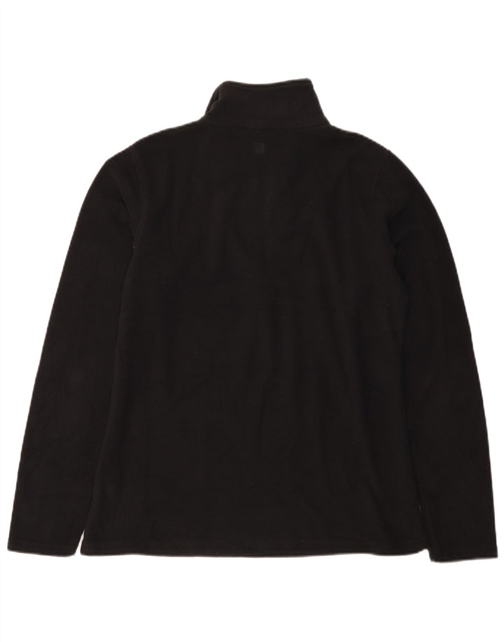 Maglione in pile da donna con collo e zip Mountain Warehouse UK 14 medio nero