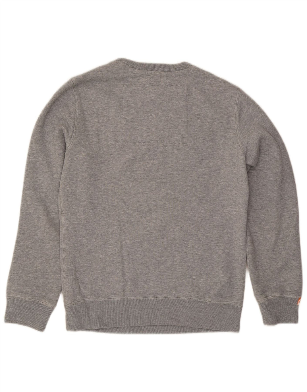 Felpa grafica da uomo Superdry Maglione piccolo cotone grigio