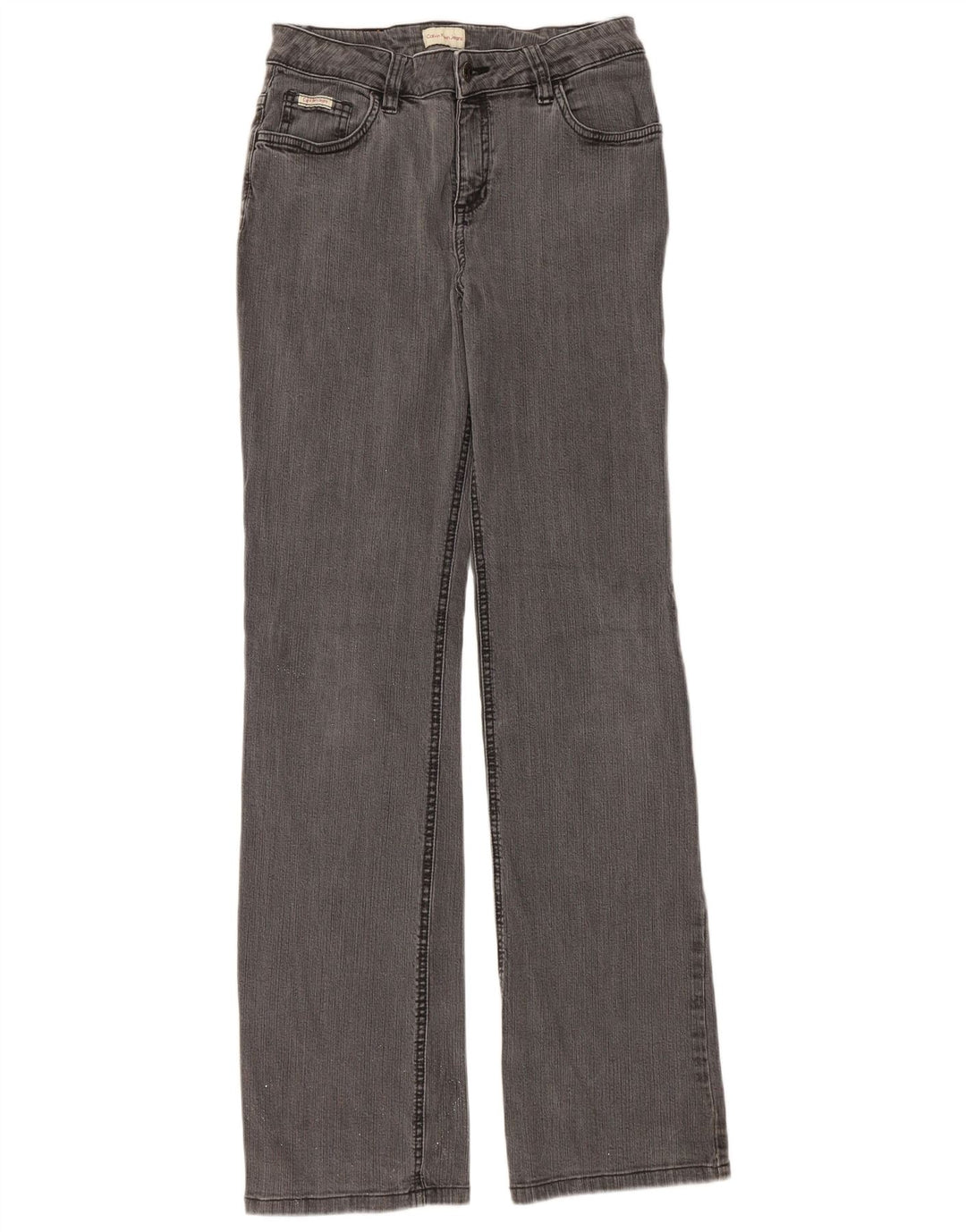 CALVIN KLEIN Jeans Bootcut da donna W28 L32 Grigio