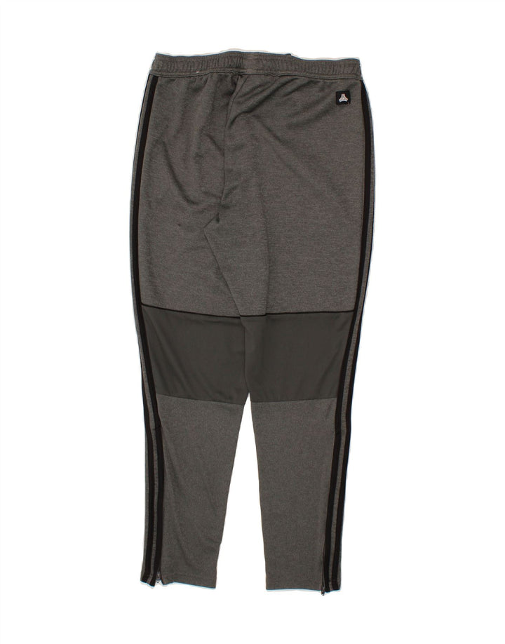 ADIDAS Mens Tracksuit Trousers Medium  Grey Colourblock Polyester Vintage Adidas and Second-Hand Adidas from Messina Hembry 