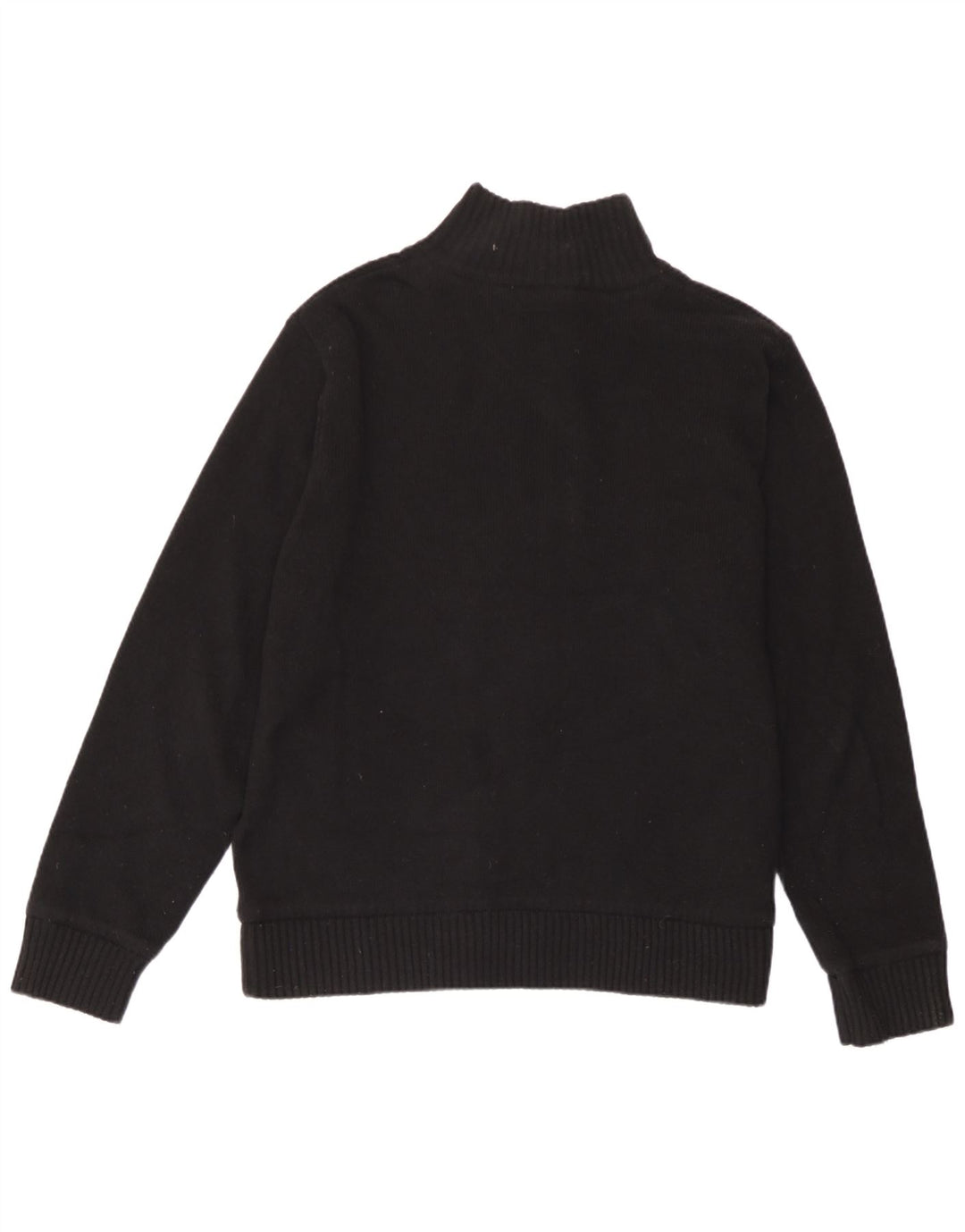 Maglione cardigan da uomo Marks & Spencer grande lana d'agnello nera