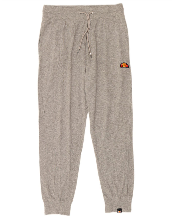 Pantaloni da tuta da uomo ELLESSE Joggers in cotone grigio medio