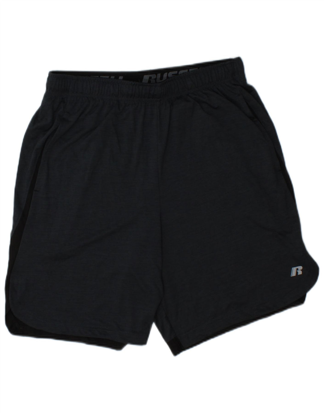 Pantaloncini sportivi Dri-Power da uomo RUSSELL ATHLETIC grigio medio color block