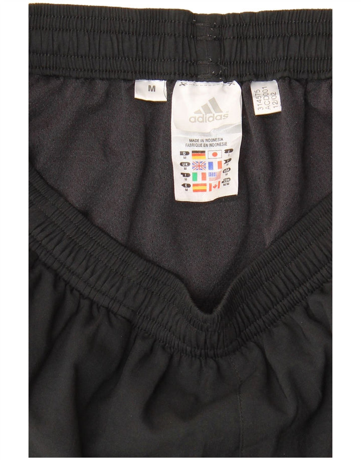 Pantaloncini sportivi Adidas Climalite da uomo, poliestere color block medio nero