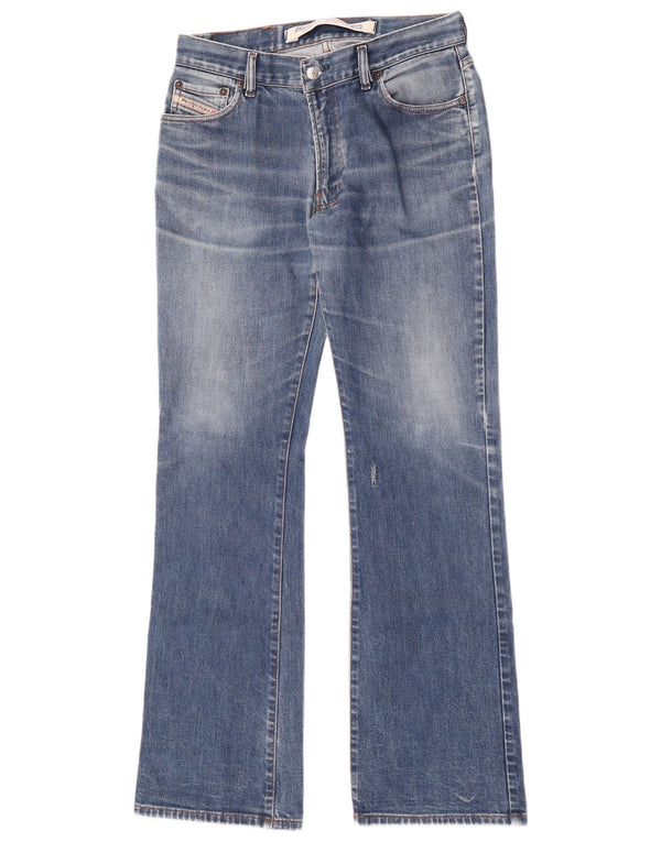 Jeans bootcut da donna Diesel W31 L33 in cotone blu