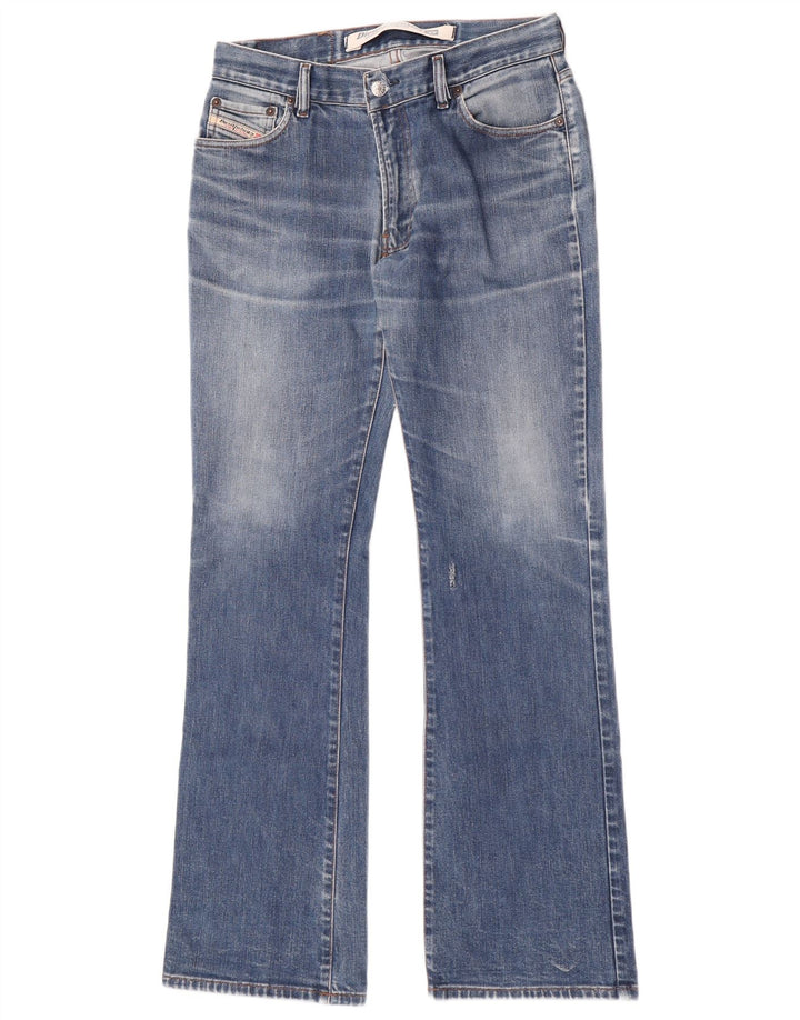 Jeans bootcut da donna Diesel W31 L33 in cotone blu