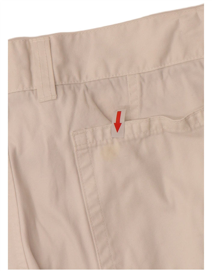 Pantaloncini cargo da uomo Benetton IT 50 Large W34 Cotone bianco